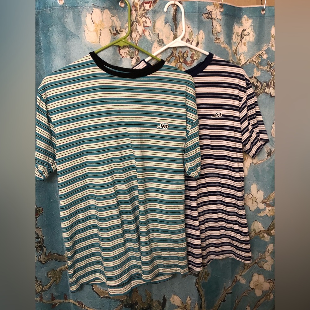 Lost Stripped T Shirts
